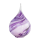 Zwiebel aus Glas Lavendel