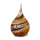 Zwiebel aus Glas Braun