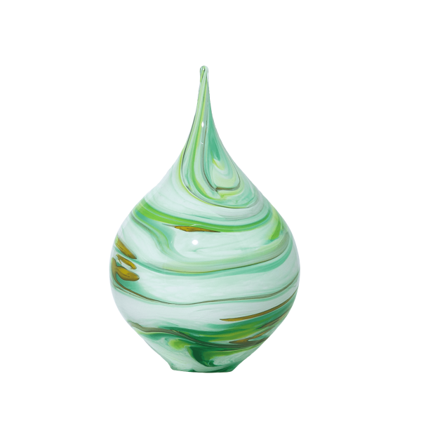 Zwiebel aus Glas Tropical 17cm