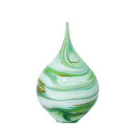 Zwiebel aus Glas Tropical 17cm