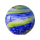 Kugel aus Glas Blau-Gr&uuml;n