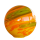 Glaskugel Gr&uuml;n-Gelb-Orange