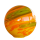 Gartenkugel Gr&uuml;n-Gelb-Orange mit M10er Gewinde