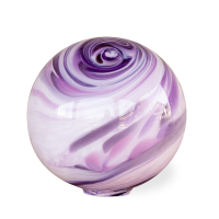 Glaskugel Lavendel