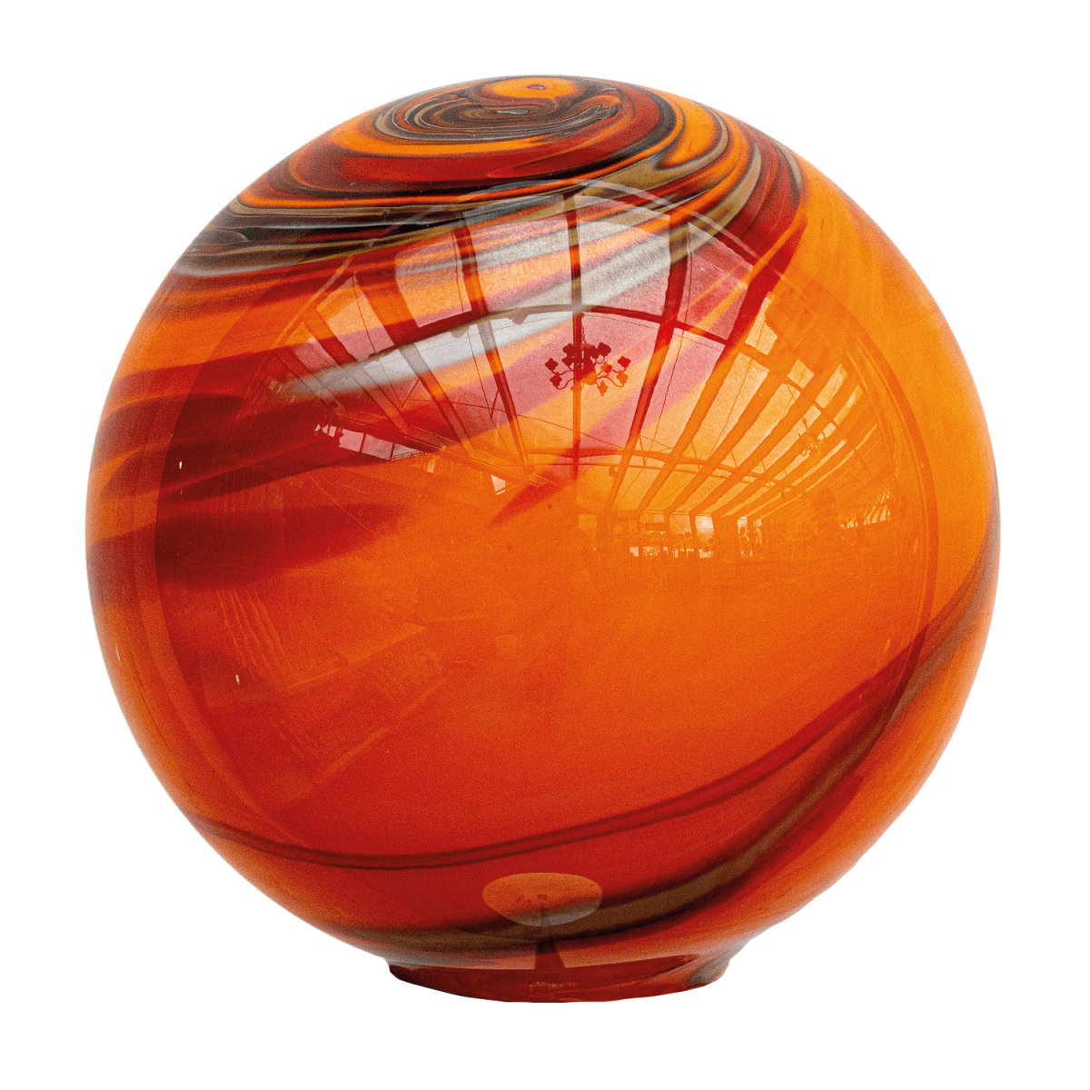 Marshall Home Gartenkugel Aus Glas, 6,4 Cm – Deko Für Feengarten, Handbemalt Aus Kunstharz